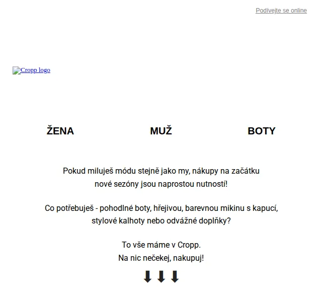 Cropp: Nová kolekce léto 2026 – červen 2026 | Nuslet.cz