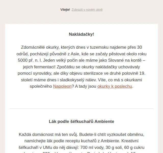 Jídlo a radost: Letní venkovské speciály – červenec 2026 | Nuslet.cz