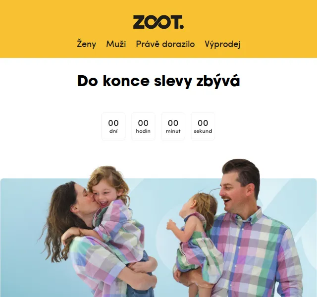 ZOOT: 30% sleva na celou módu – červen 2026 | Nuslet.cz