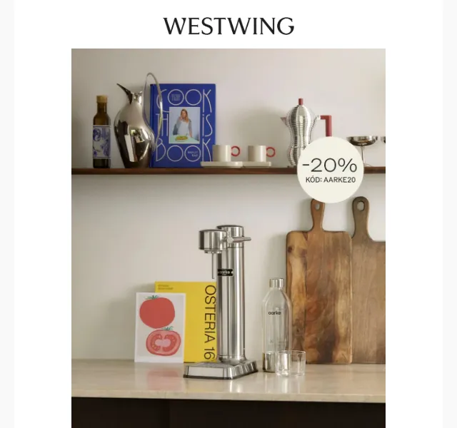 Westwing: Aarke, Meissen, Nichba – sleva 20 % | duben 2026