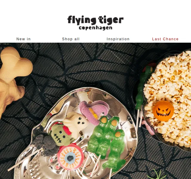 Flying Tiger Copenhagen: Halloween výzdoba a kostýmy – červen 2026 | Nuslet.cz