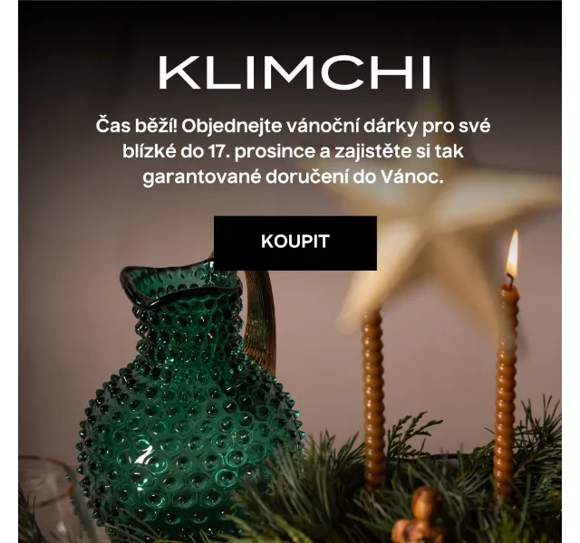 KLIMCHI: křišťálové sklo Hobnail – červenec 2026 | Nuslet.cz