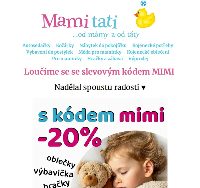 Mamitati.cz: Poslední šance na slevu – červenec 2026 | Nuslet.cz