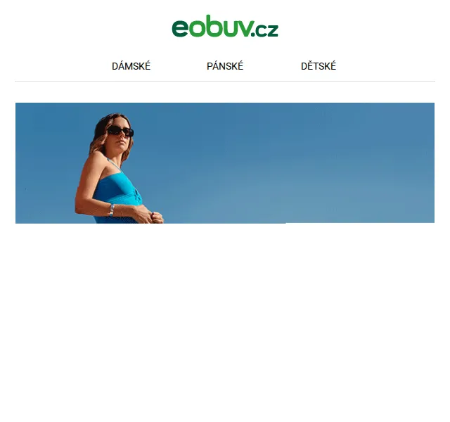 eobuv.cz: tenisky, sandály a pantofle se slevou 15 % – červenec 2026 | Nuslet.cz