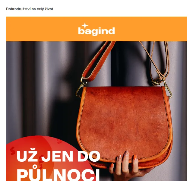 Bagind: narozeninová sleva až 42 % – červen 2026 | Nuslet.cz