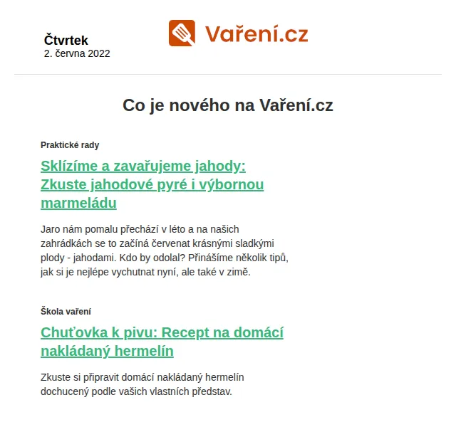 Vaření.cz: letní recepty s jahodami a grilování – červen 2022 | Nuslet.cz