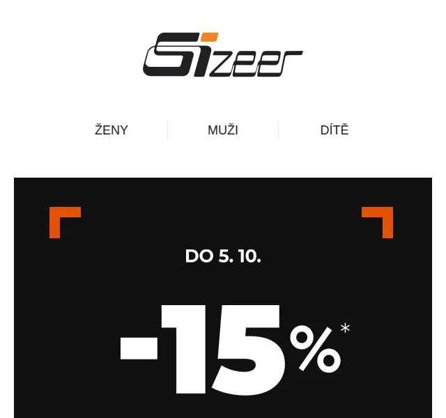 Sizeer: 15% sleva na streetwear do 5. října – červenec 2026 | Nuslet.cz