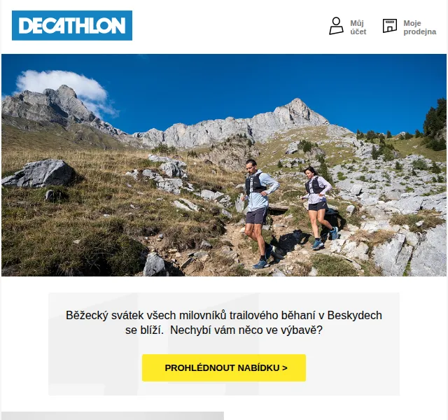 DECATHLON: výbava na beskydskou výzvu – červenec 2026 | Nuslet.cz