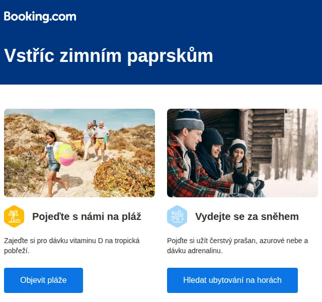 Booking.com: Ubytování na pláži i horách od 436 Kč – červen 2026 | Nuslet.cz