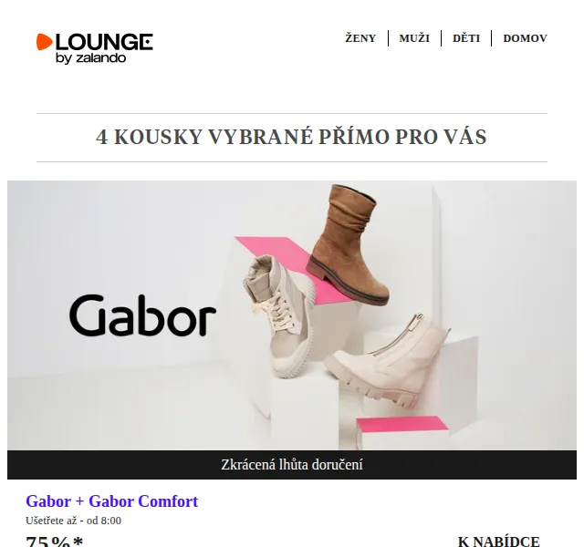 Lounge by Zalando: Sleva až 75 % na Gabor, Coach a TOM TAILOR – červen 2026 | Nuslet.cz