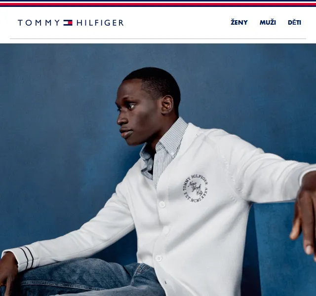 Tommy Hilfiger: 15% sleva na nové kolekce – červen 2026 | Nuslet.cz