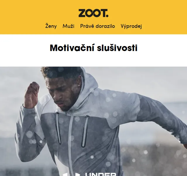 ZOOT: Až 50% slevy na Under Armour – červenec 2026 | Nuslet.cz