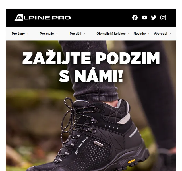 ALPINE PRO nová kolekce outdoor obuvi – červen 2026 | Nuslet.cz