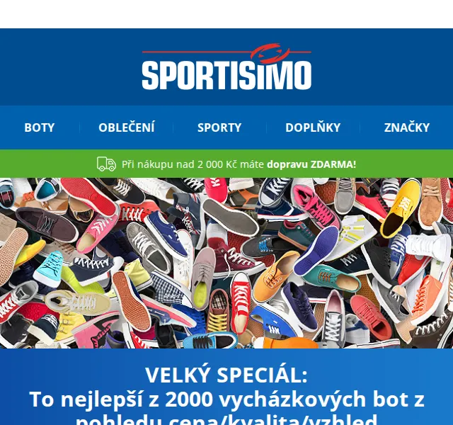 Sportisimo: Slevy na adidas, Nike, Puma – červen 2026 | Nuslet.cz