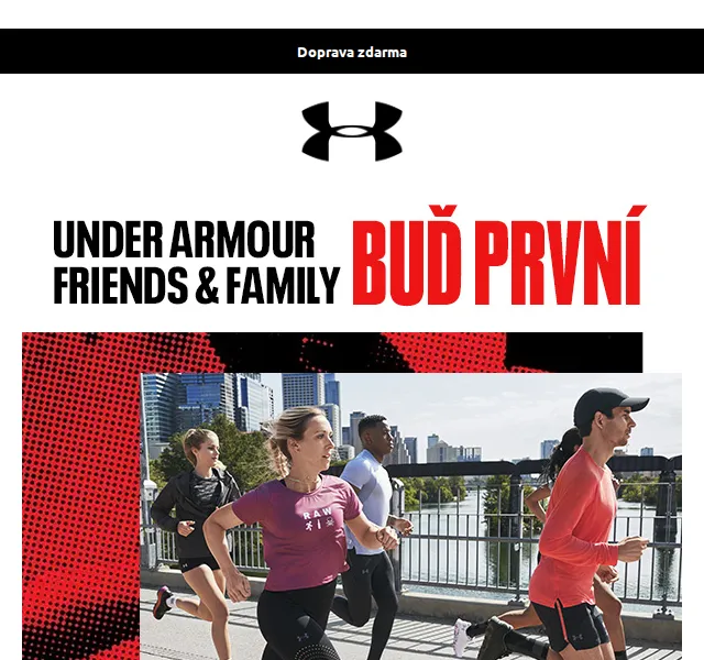 Under Armour: sleva 25 % pro členy – červen 2026 | Nuslet.cz