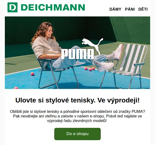 DEICHMANN: Stylové tenisky PUMA ve výprodeji – červenec 2026 | Nuslet.cz