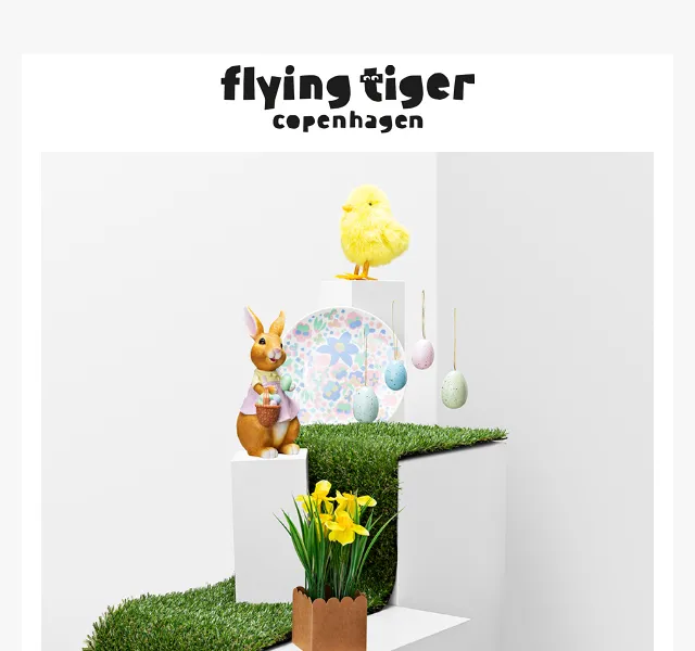 Flying Tiger Copenhagen: Velikonoční dekorace – červen 2026 | Nuslet.cz