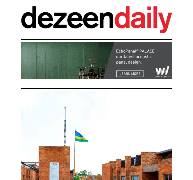 Dezeen Daily: Architektonické novinky – červen 2026 | Nuslet.cz
