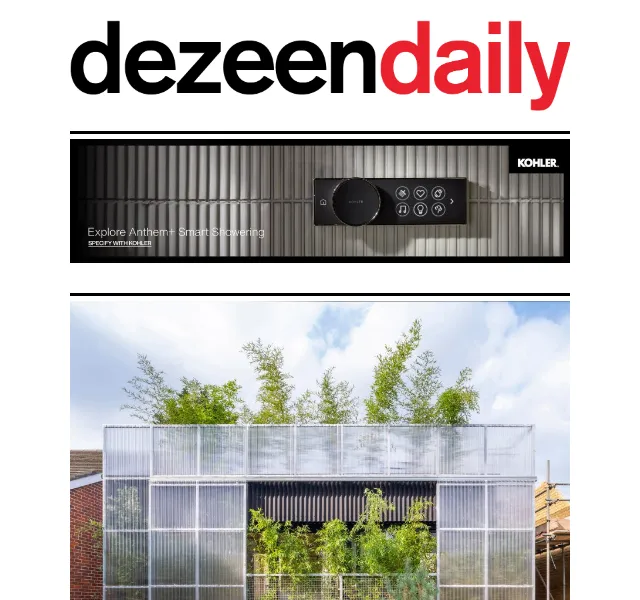 Dezeen Daily: novinky z architektury a designu – červenec 2026 | Nuslet.cz