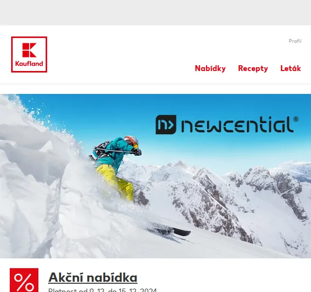 Kaufland: Newcential dětské zimní oblečení a lyžařské rukavice – prosinec 2024 | Nuslet.cz
