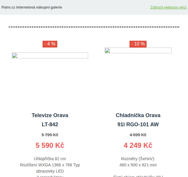 Patro.cz: Slevy až 25 % na Orava – červen 2026 | Nuslet.cz