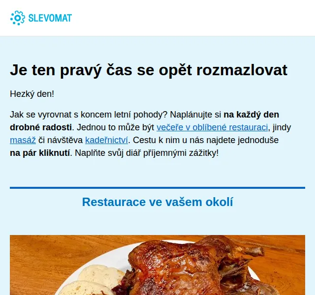 Slevomat: Večeře a masáže v Praze – červen 2026 | Nuslet.cz