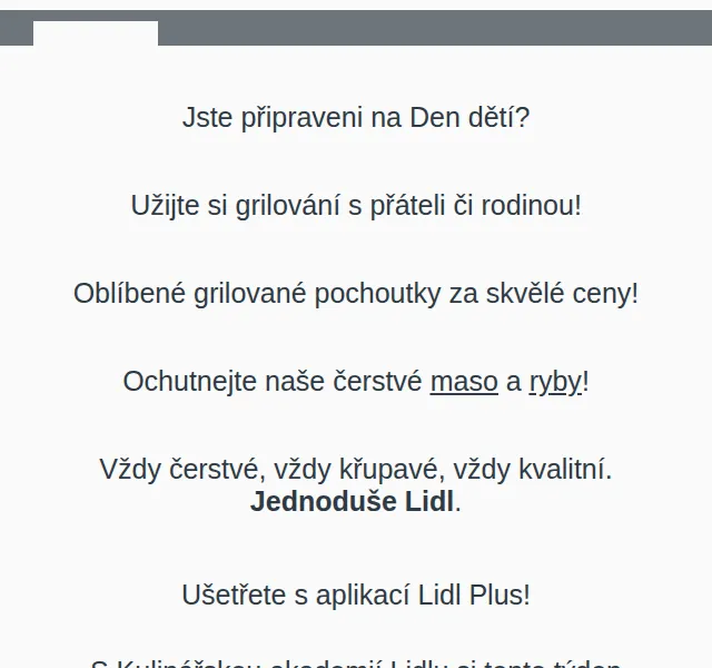 Lidl: TOP slevy na grilování a čerstvé maso – červen 2026 | Nuslet.cz