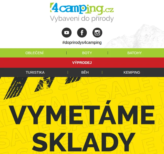 4camping.cz: Boty ve slevách 30-70% – červenec 2026 | Nuslet.cz
