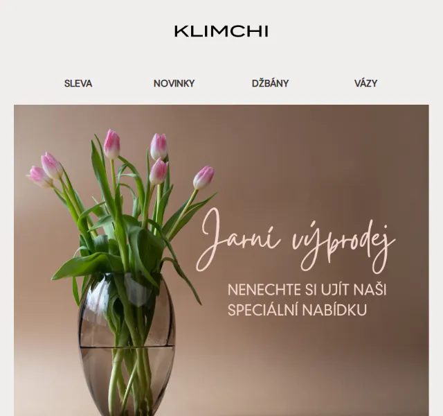 Klimchi: Sleva na ručně foukané sklo – červen 2026 | Nuslet.cz