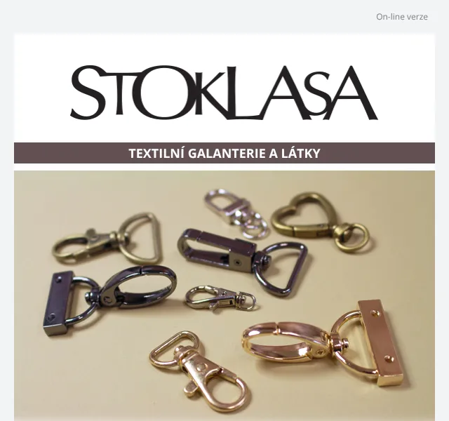 Stoklasa: otočné karabiny sleva až 40 % – září 2026