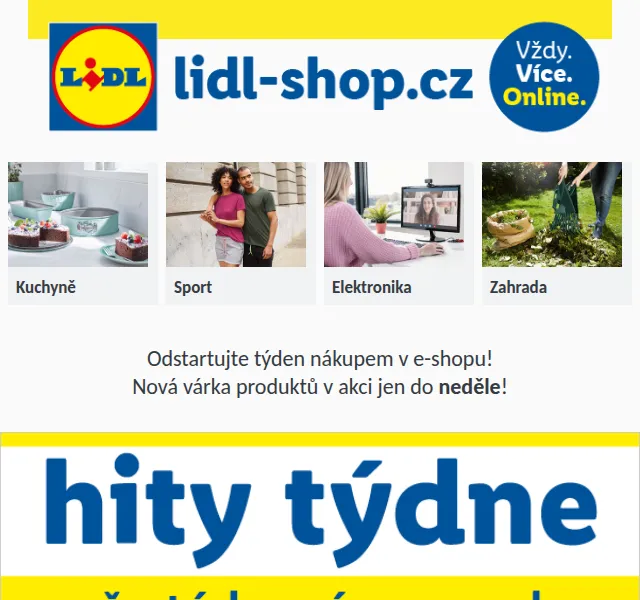 Lidl: Hity týdne s úsporou až 50 % – červen 2026 | Nuslet.cz