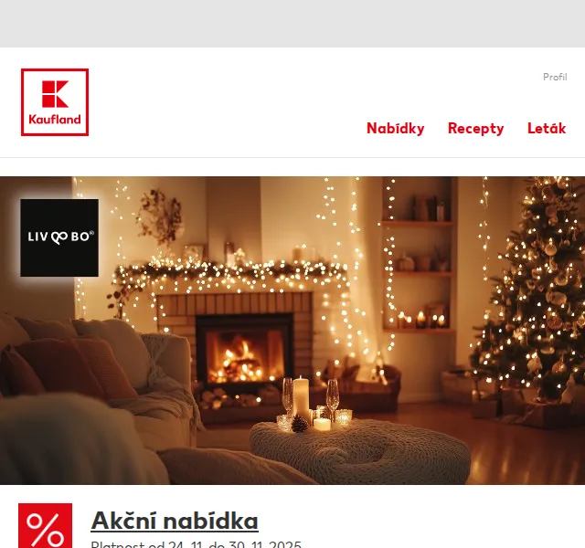 Kaufland: Vánoční dekorace a osvětlení – listopad 2025 | Nuslet.cz