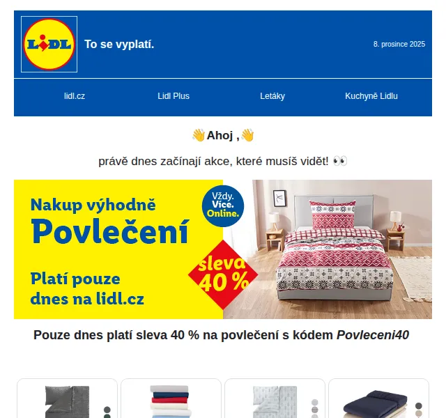 Lidl: Nová pondělní nabídka – červenec 2026 | Nuslet.cz