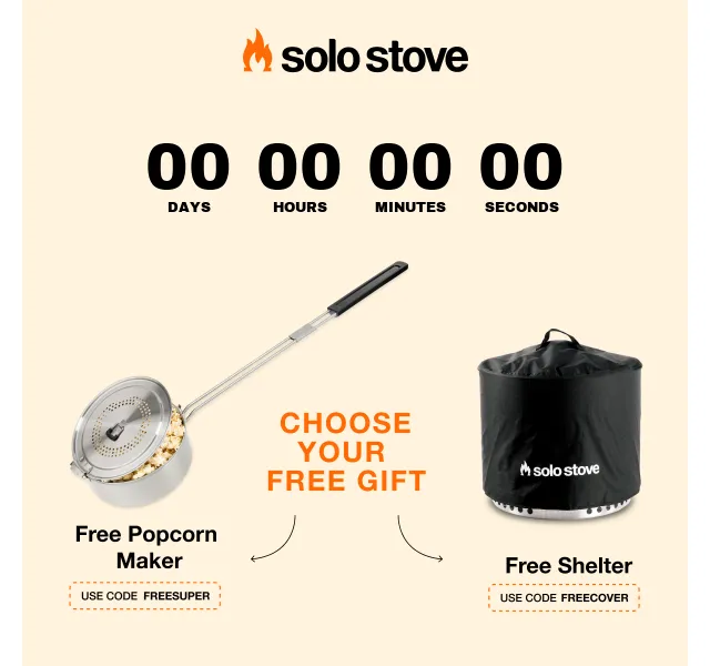 Solo Stove EU: Free Popcorn Maker s Pit Bundle – červenec 2026 | Nuslet.cz