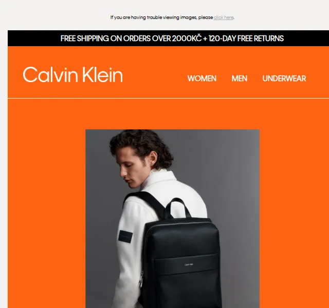 Calvin Klein: Sleva až 50 % na kategorie – červen 2026 | Nuslet.cz
