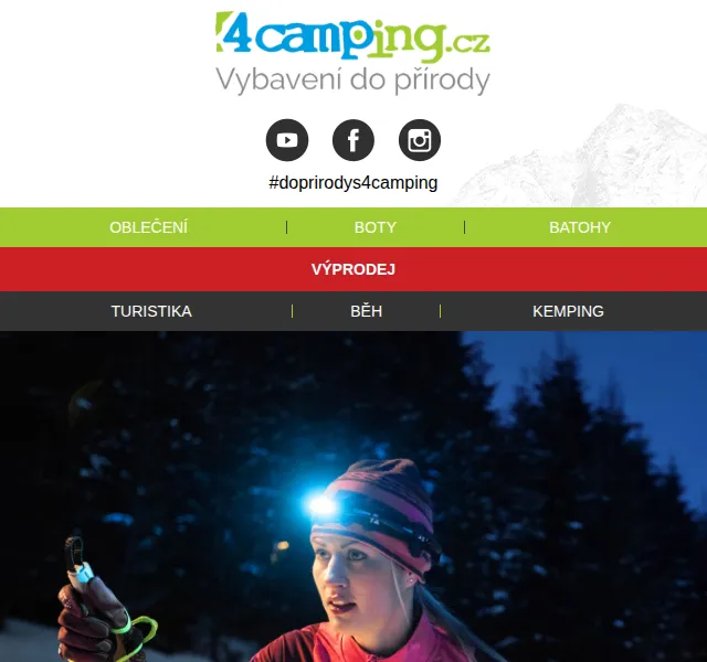 4camping: Vybavení na běžky – červenec 2026 | Nuslet.cz