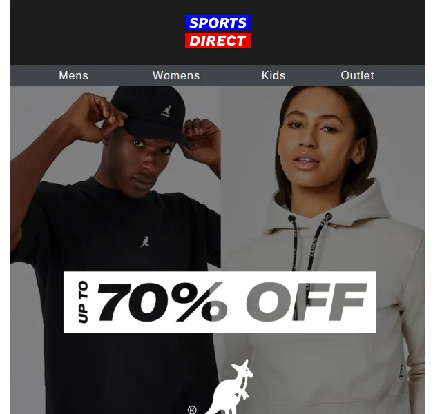 Sportsdirect.com: Sleva až 70 % na Kangol – červen 2026 | Nuslet.cz
