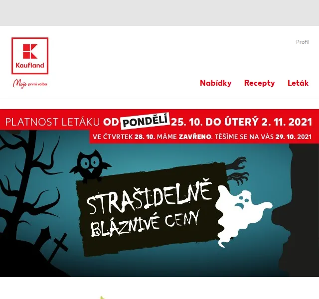 Kaufland: Strašidelně bláznivé slevy – červen 2026 | Nuslet.cz