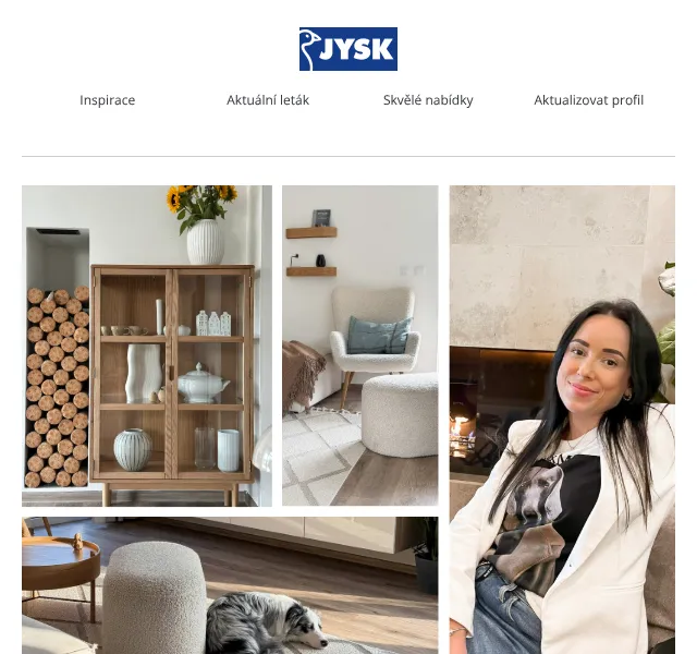 JYSK: Nábytek a dekorace až -35 % – červenec 2026