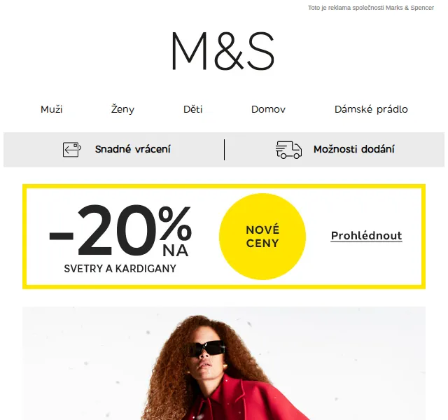 Marks and Spencer: Nápady na dárky – červenec 2026 | Nuslet.cz