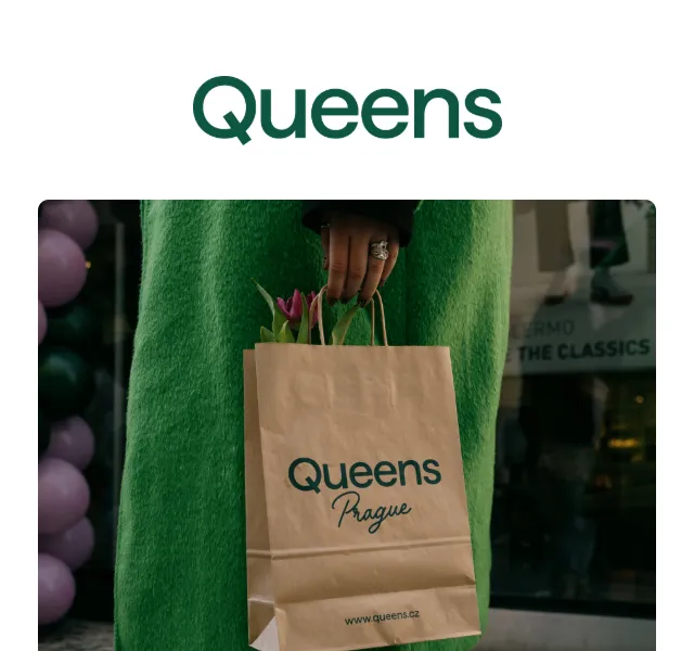 Queens: Slevy až 60 % + extra 5 % – červenec 2026 | Nuslet