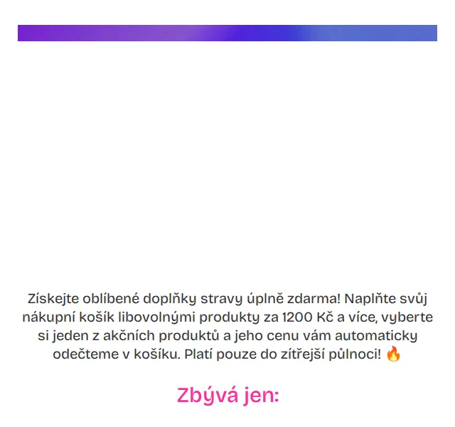 Pilulka.cz: VITAMÍNY ZDARMA k nákupu nad 1200 Kč – červen 2026 | Nuslet.cz