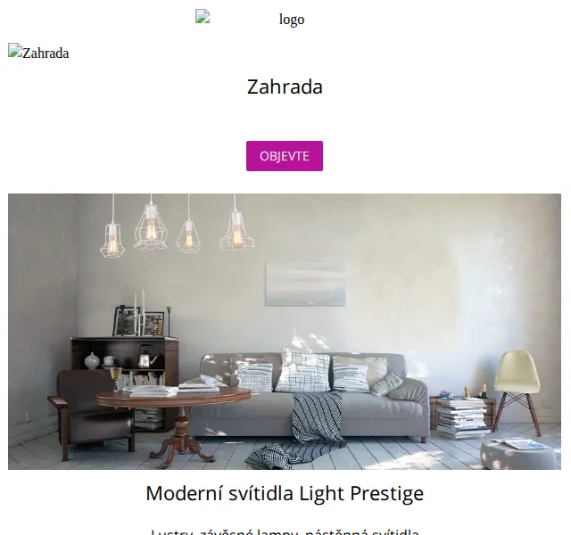 Vivre: Svítidla Light Prestige a koberce Universal XXI – červen 2026 | Nuslet.cz