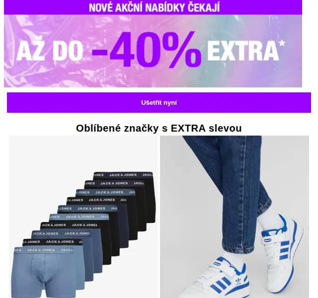 ABOUT YOU: Extra slevy až 40 % na Nike, Tommy Hilfiger – červenec 2026 | Nuslet.cz