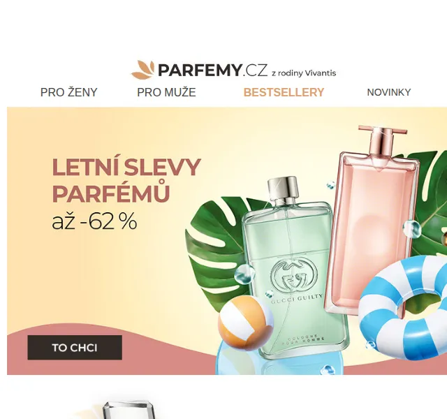 Parfemy.cz: Letní slevy až -62 % – červenec 2022 | Nuslet.cz