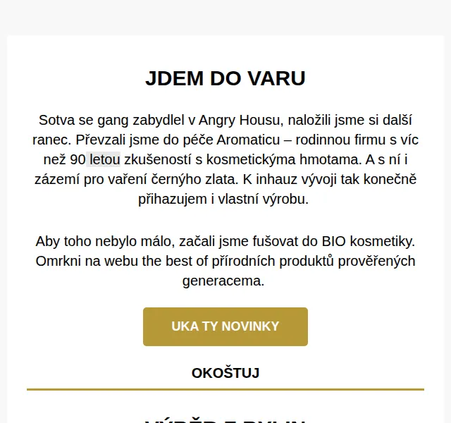 Angrybeards: BIO kosmetika BeButter a Kosmín – červenec 2026 | Nuslet.cz