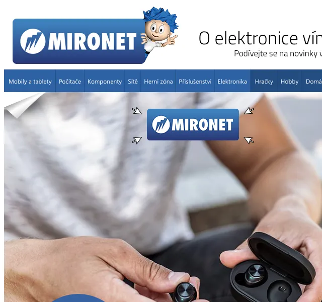 Mironet: Niceboy se slevou 20 % – červen 2026 | Nuslet.cz