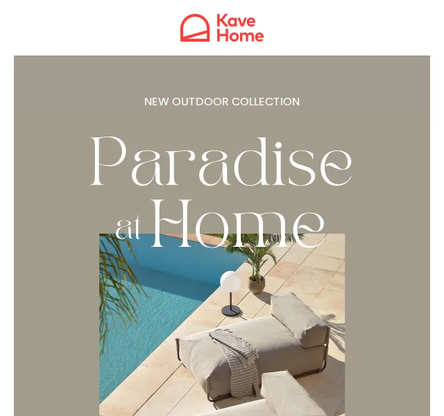 Kave Home Sale: Nová outdoorová kolekce Paradise at Home – srpen 2026 | Nuslet.cz