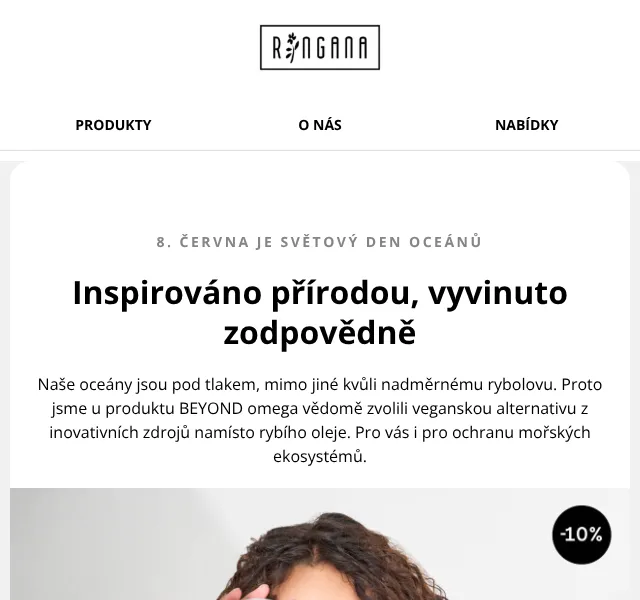 RINGANA: BEYOND omega -10 % – červen 2026 | Nuslet.cz
