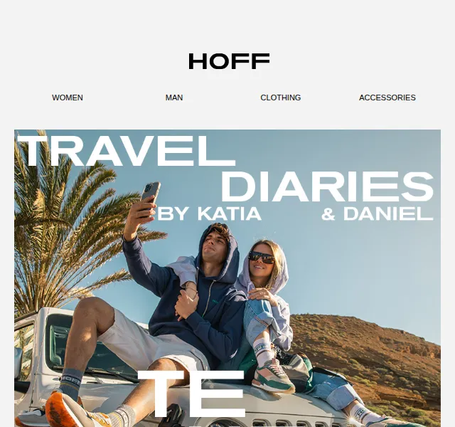 HOFF: Travel Diaries Tenerife – limitovaná edice | červen 2026 | Nuslet.cz